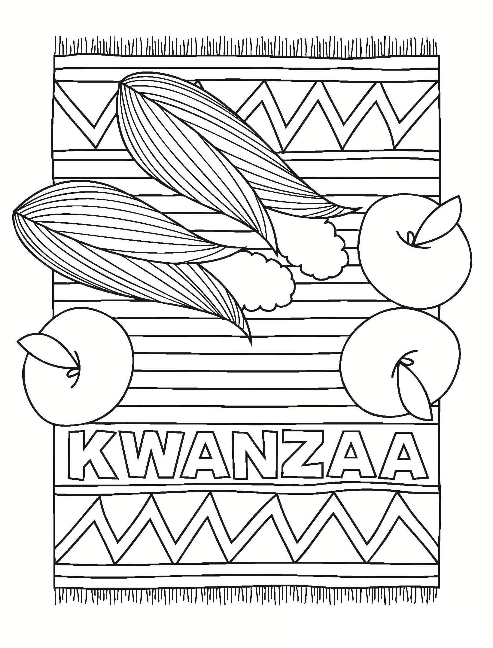 15 Printable Kwanzaa Coloring Pages Holiday Vault
