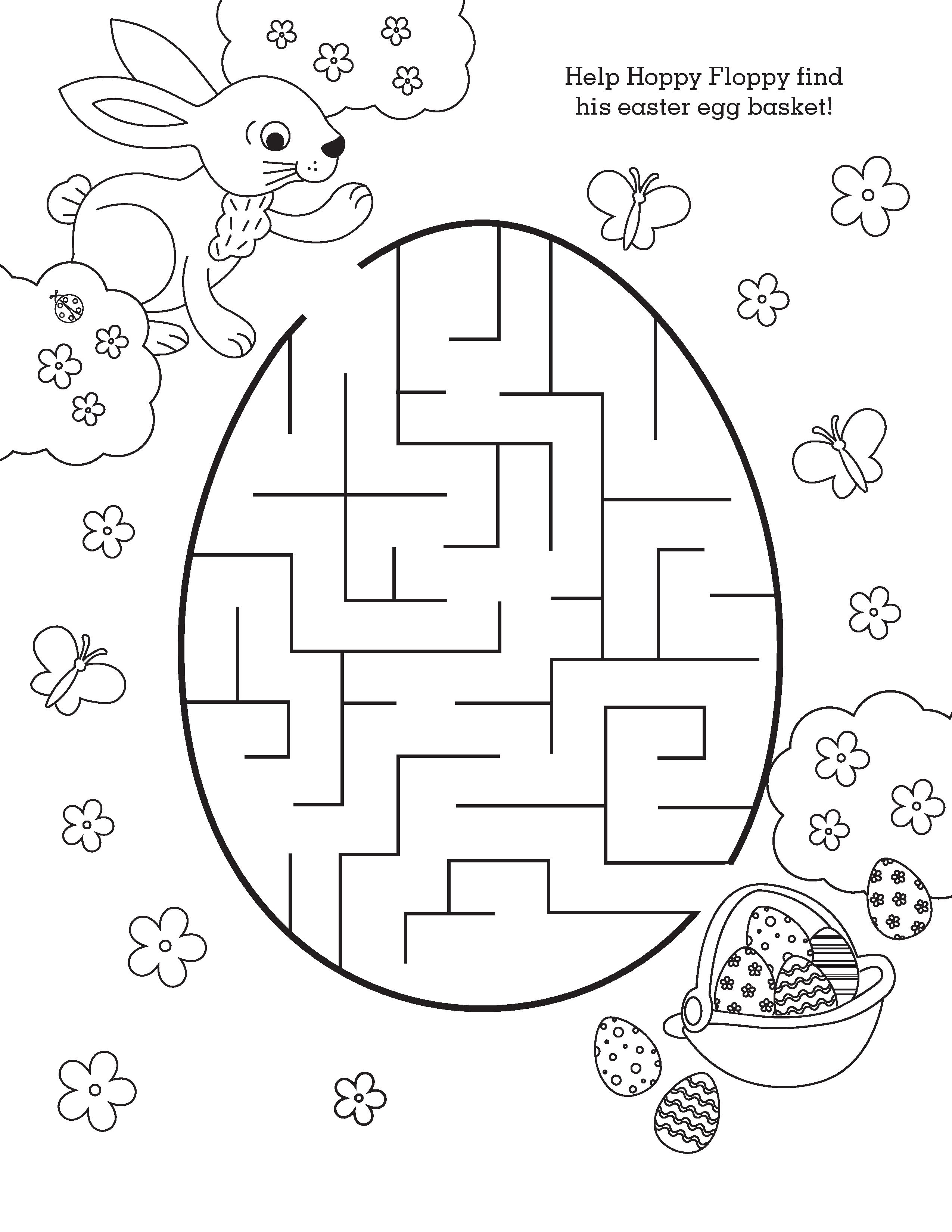 Easter Free Printable Activities