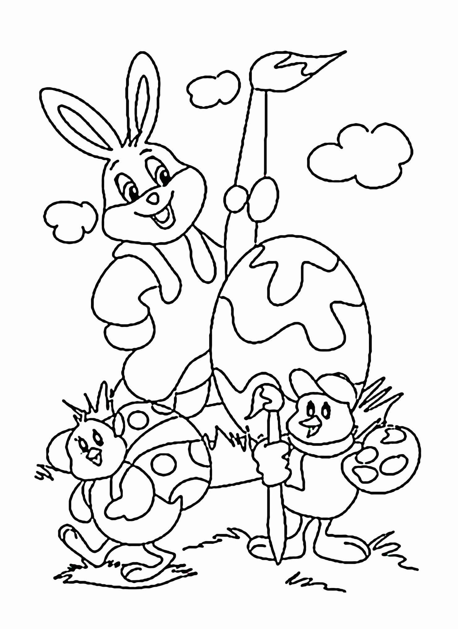 Download 15 Printable Easter Coloring Pages - Holiday Vault