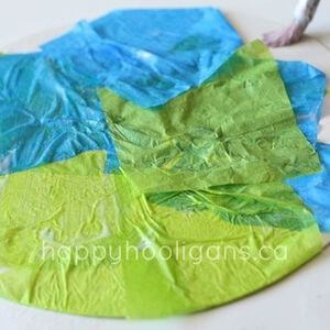 Puffy Paint Earth Day Craft for Kids - Happy Hooligans