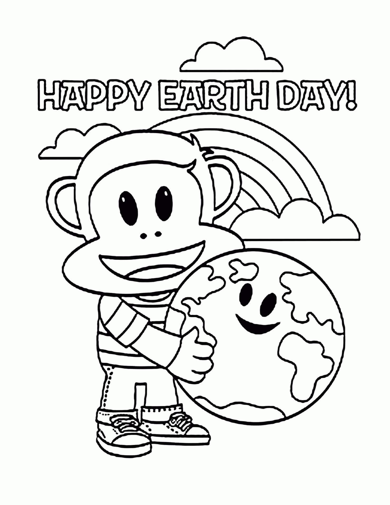 Earth Day Printable Coloring Pages