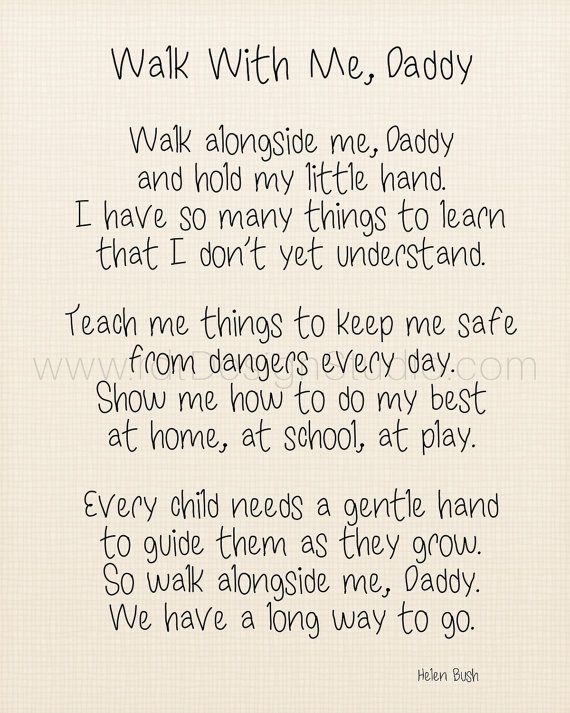 fathers day poem from child printable design corral