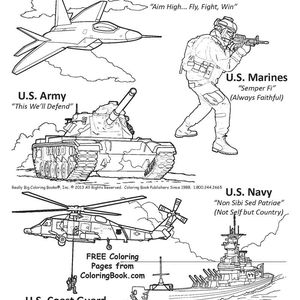 12 Veteran's Day Coloring Pages - Holiday Vault